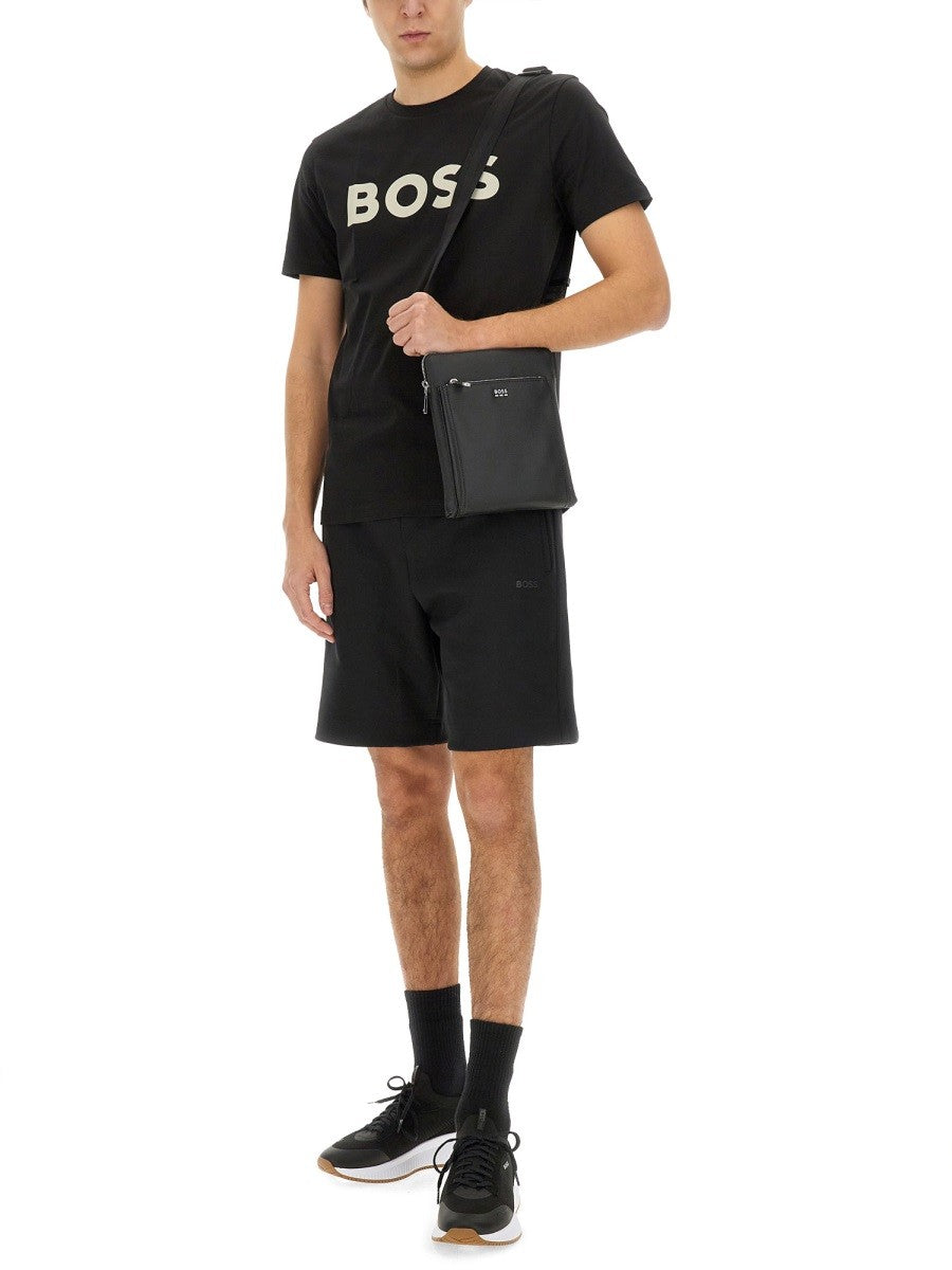 Boss Men's Sweatshirt Bermuda Black