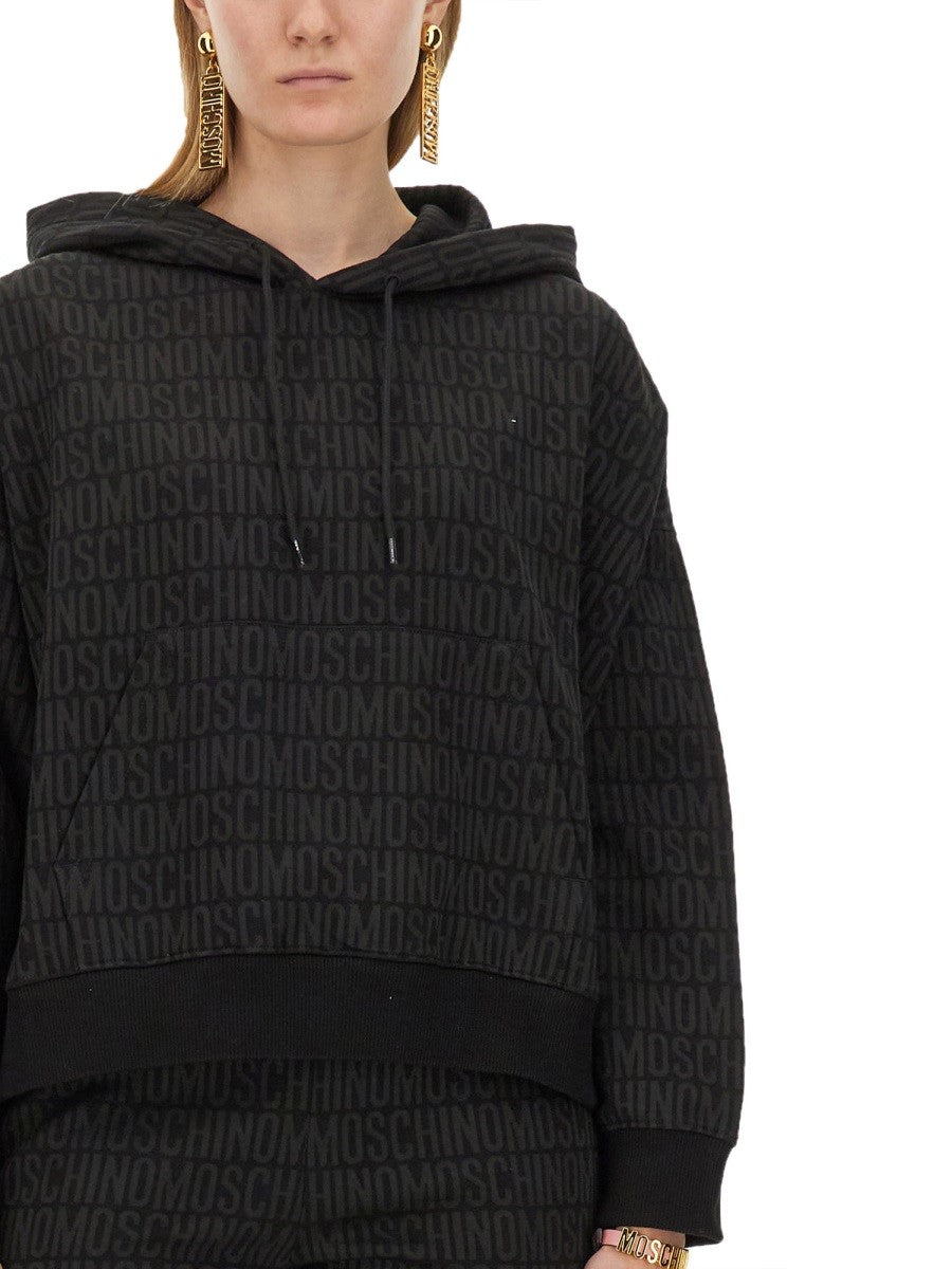 Moschino Women's Sweatshirt Black, view 4