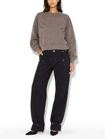 Jean Paul Gaultier Women's Sweatshirt Grey