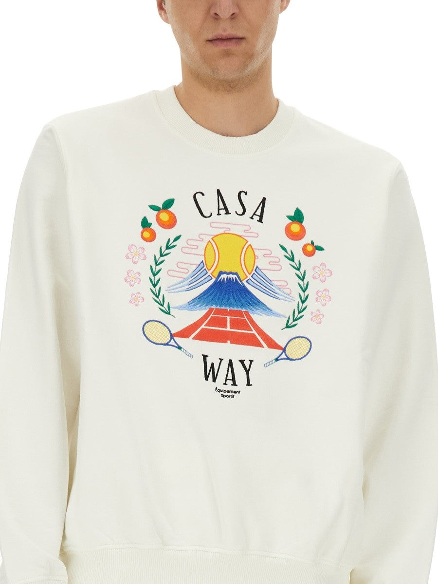 Casablanca Men's Sweatshirt Multicolor