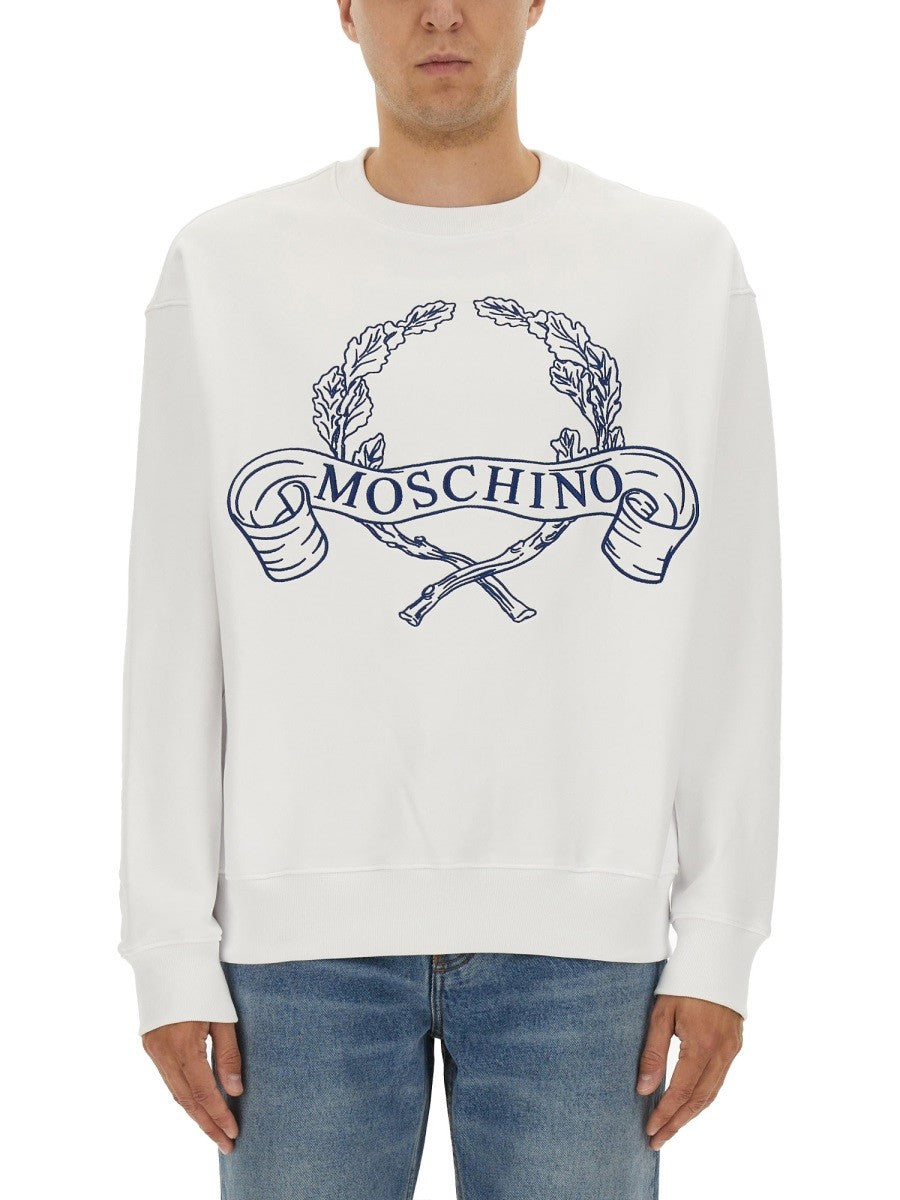 Moschino Men's Sweatshirt White
