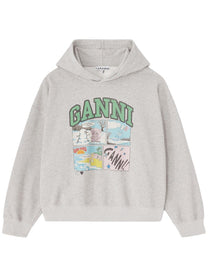 Ganni Women's Sweatshirt Grey
