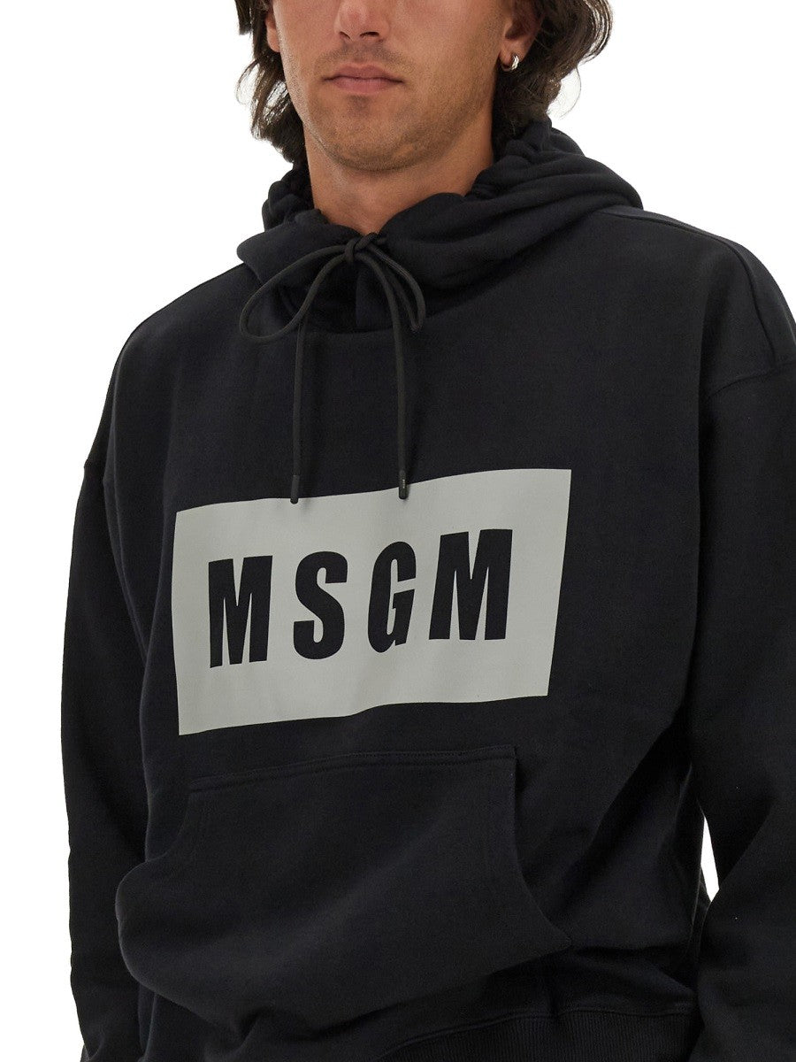 MSGM Men's Sweatshirt Black