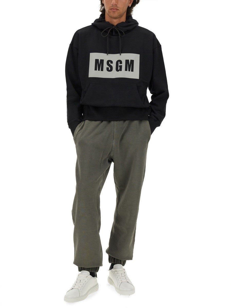 MSGM Men's Sweatshirt Black