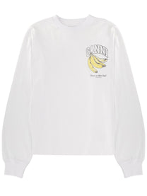 Ganni Women's Sweatshirt White