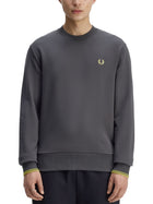 Fred Perry Men's Sweatshirt Grey, view 5