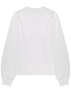 Ganni Women's Sweatshirt White, view 2