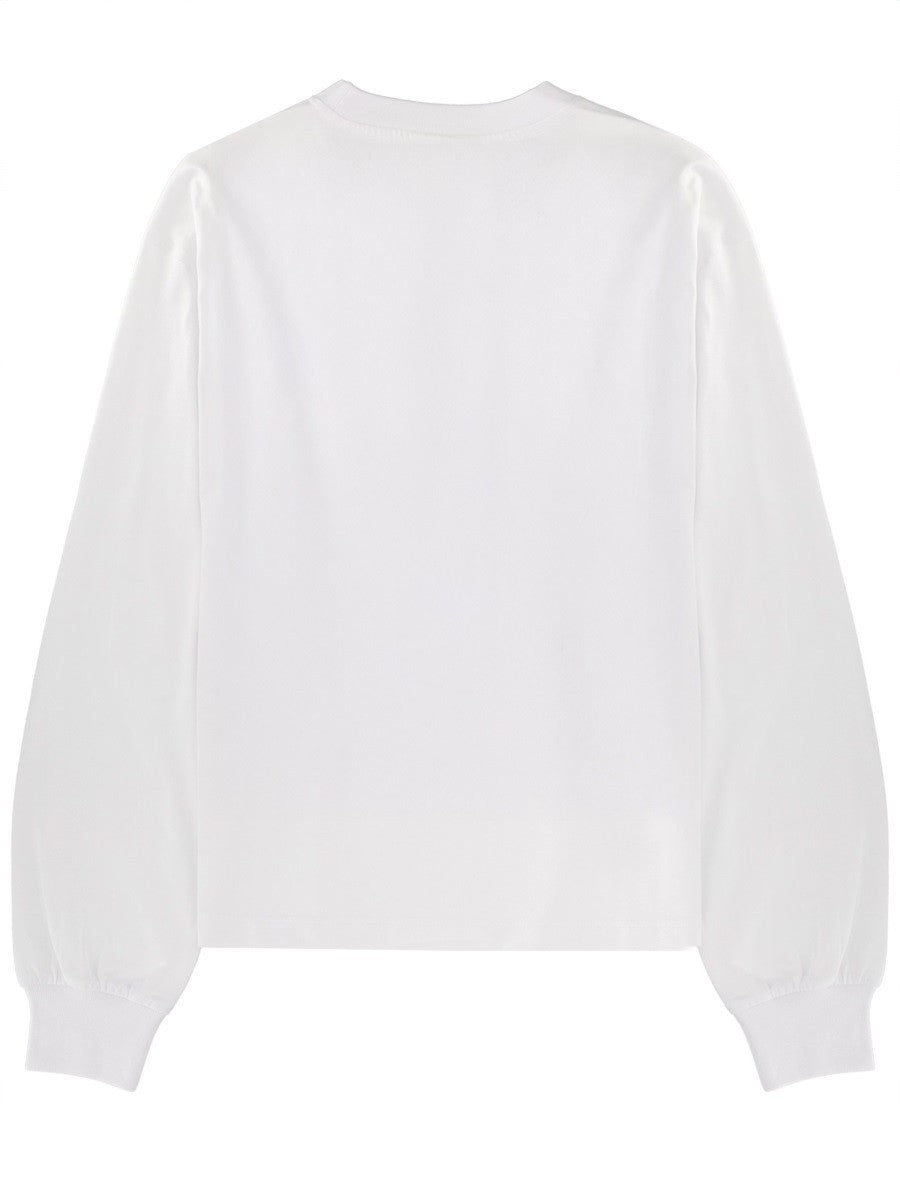 Ganni Women's Sweatshirt White