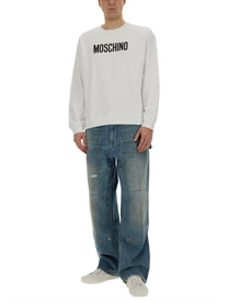 Moschino Men's Sweatshirt White