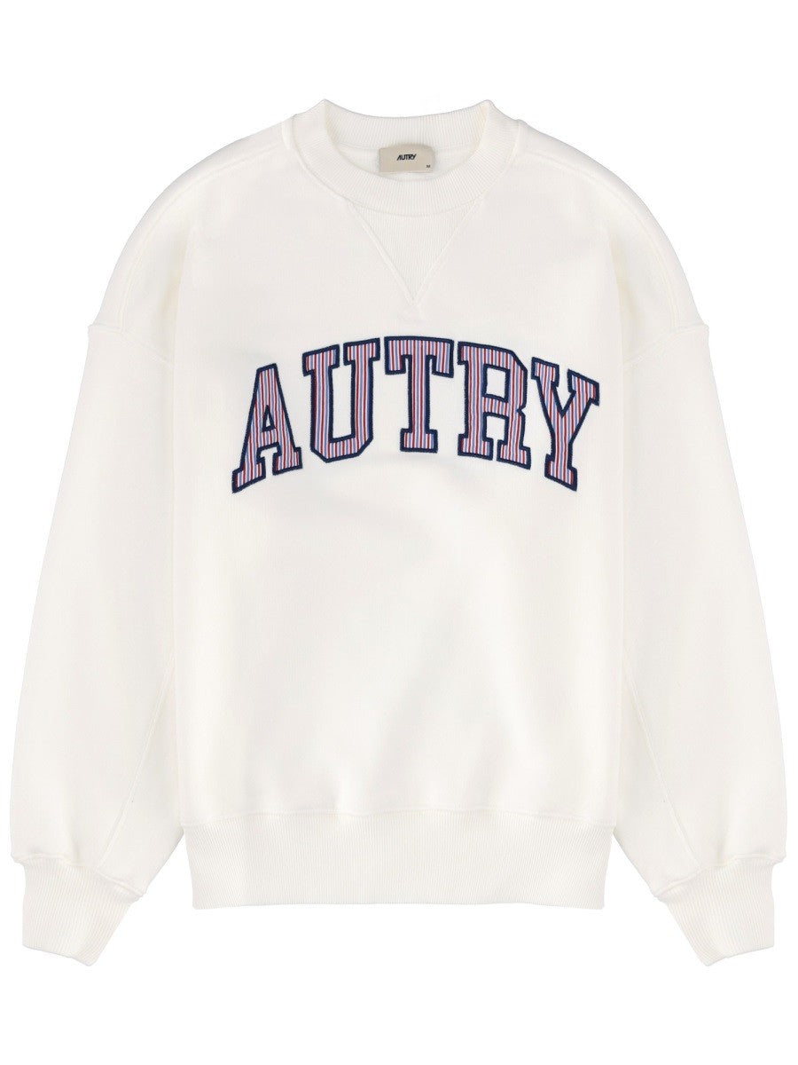 AUTRY Unisex Sweatshirt White