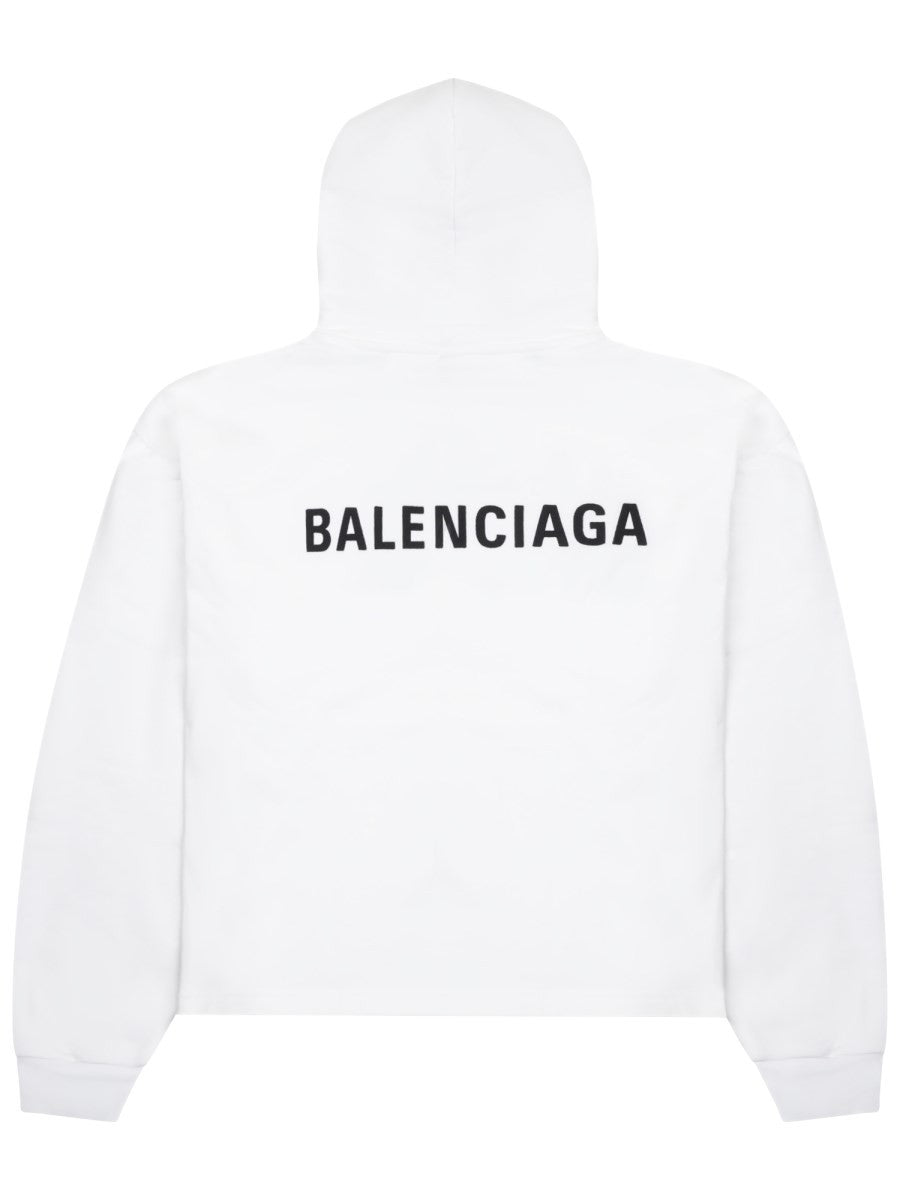 Balenciaga Women's Sweatshirt White, view 2