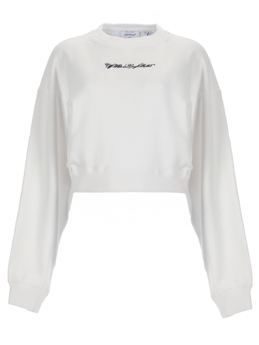 Off-White Women's Sweatshirt White