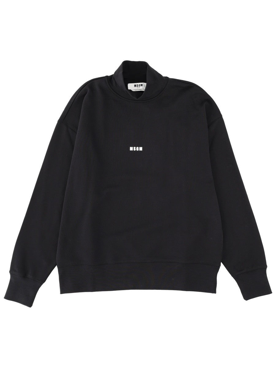 msgm Men's Sweatshirt Black msgm