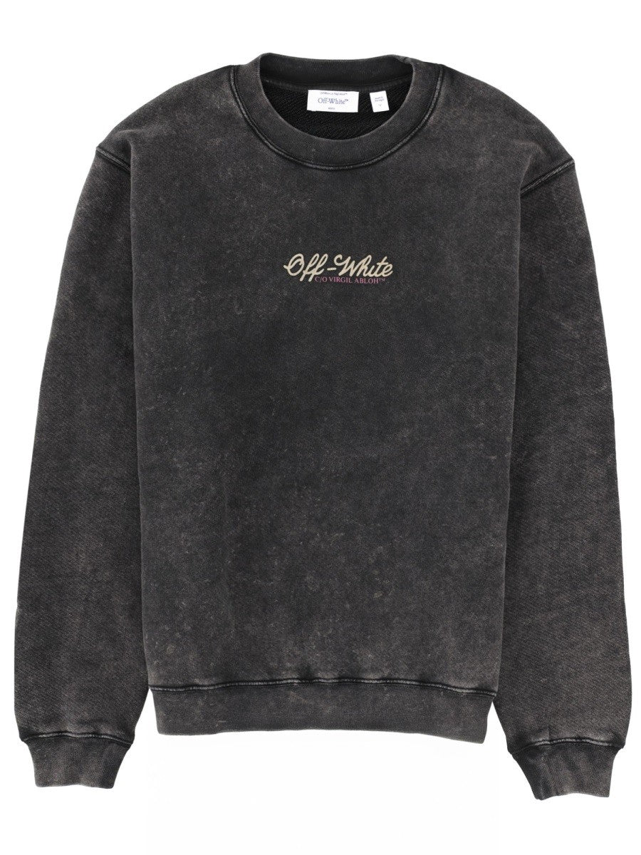 Off-White Women's Sweatshirt Grey