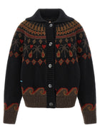 Alanui Sweet Winter Cardigan Gold