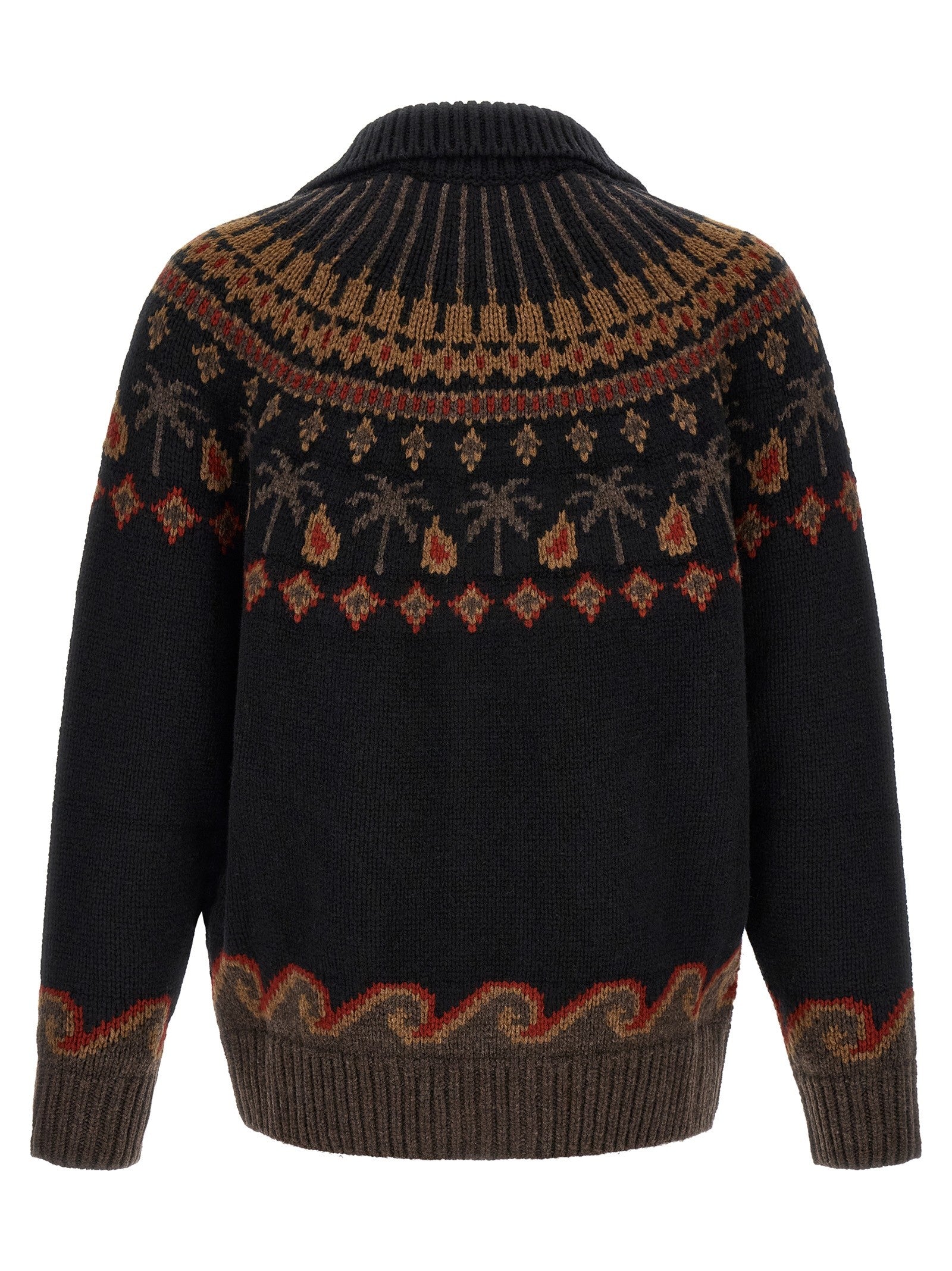 Alanui Sweet Winter Cardigan Black