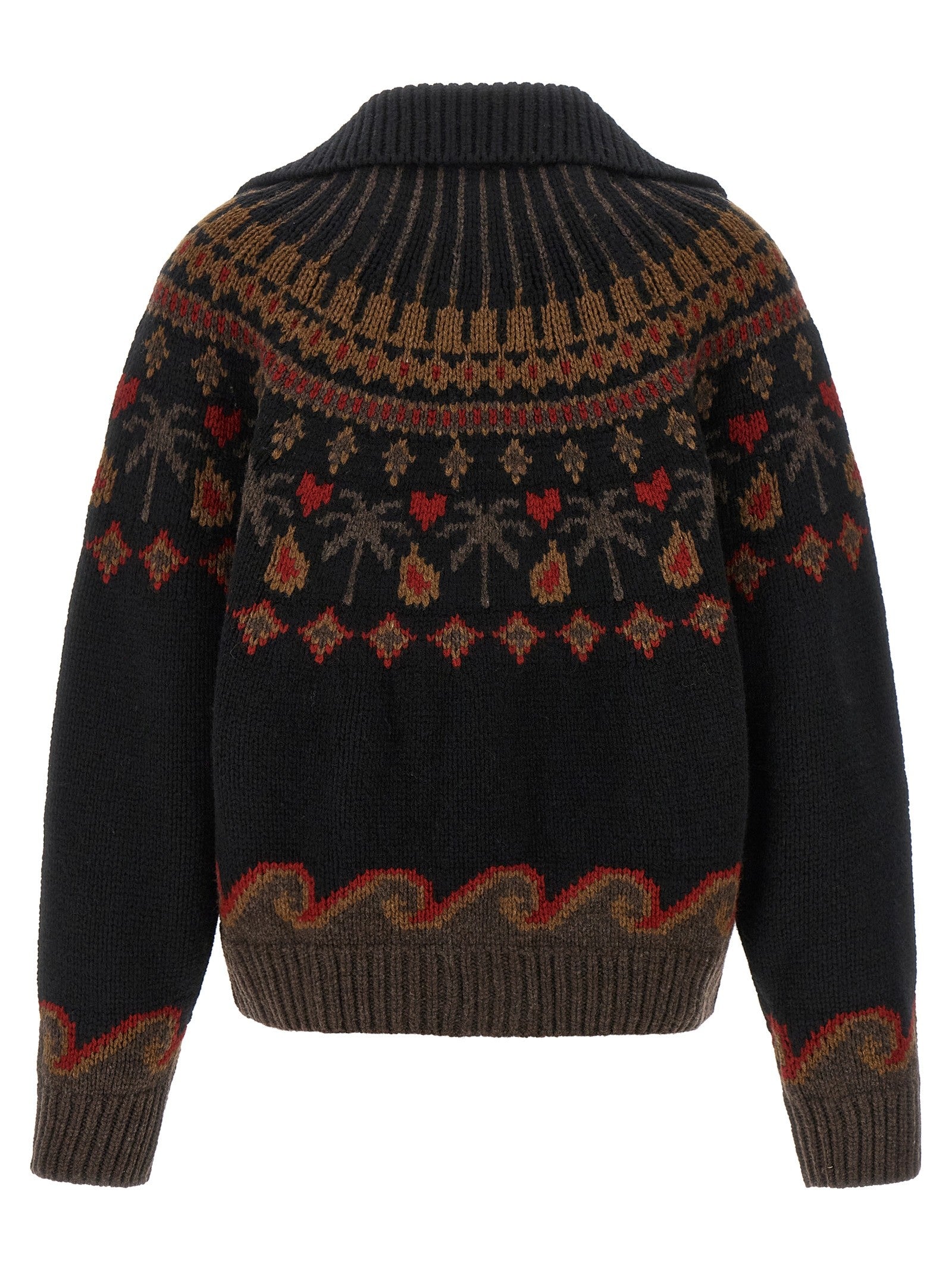 Alanui Sweet Winter Cardigan Gold