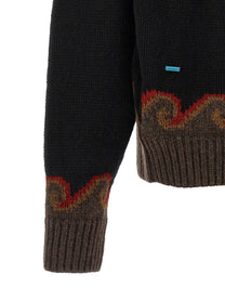 Alanui Sweet Winter Cardigan Gold