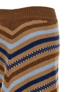Alanui Sweet Winter Skirt Gold, view 4