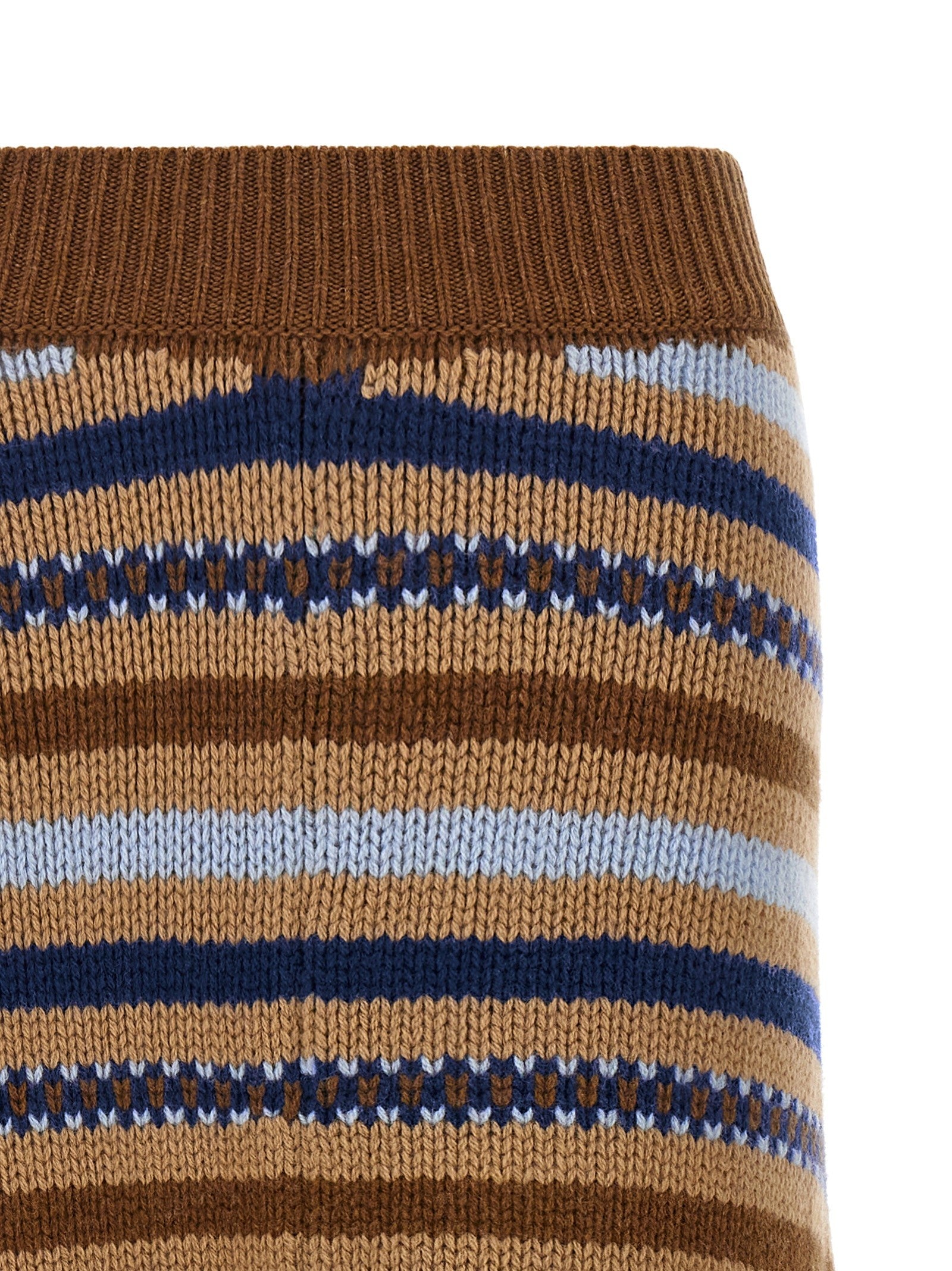 Alanui Sweet Winter Skirt Gold