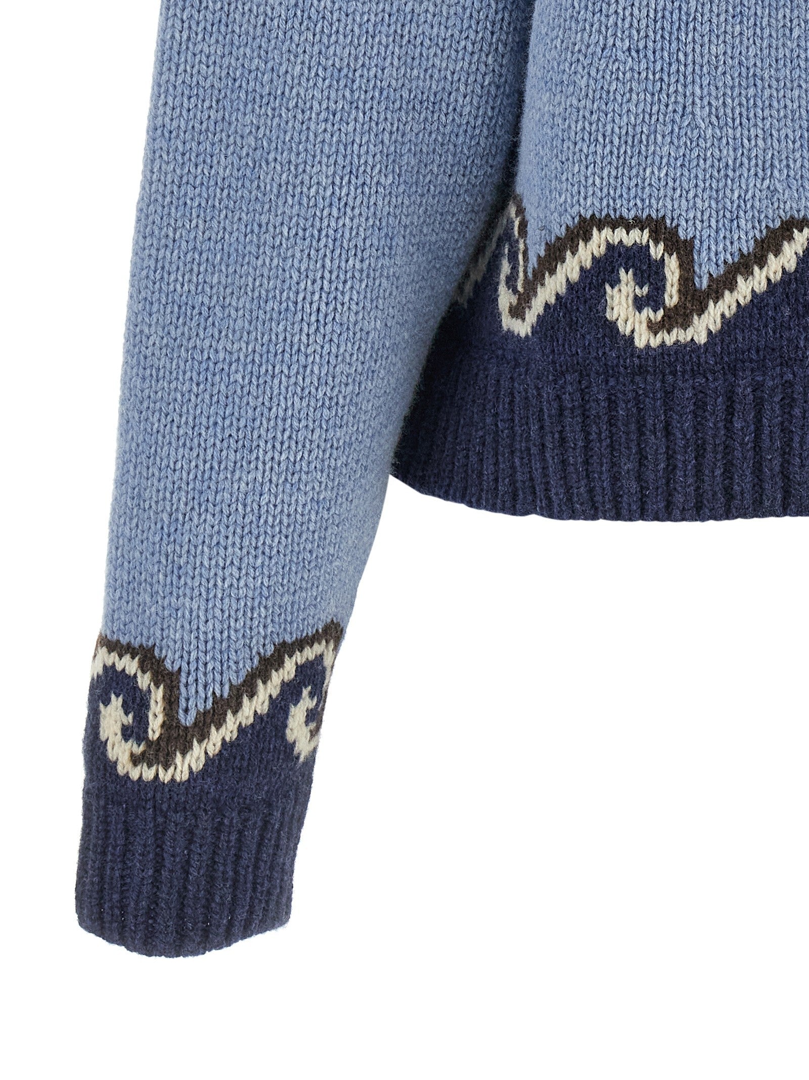 Alanui Sweet Winter Sweater Blue