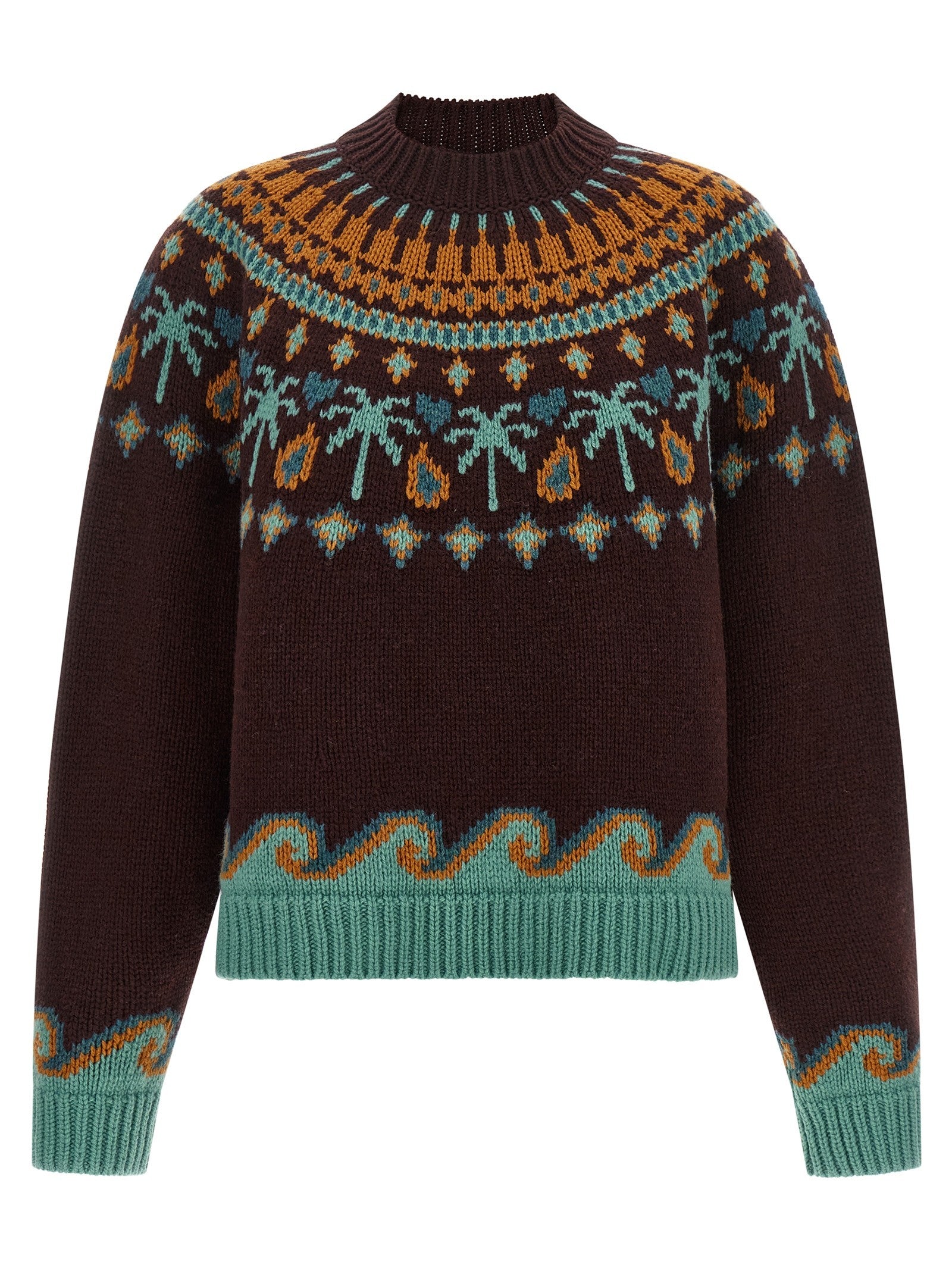 Alanui Sweet Winter Sweater Brown