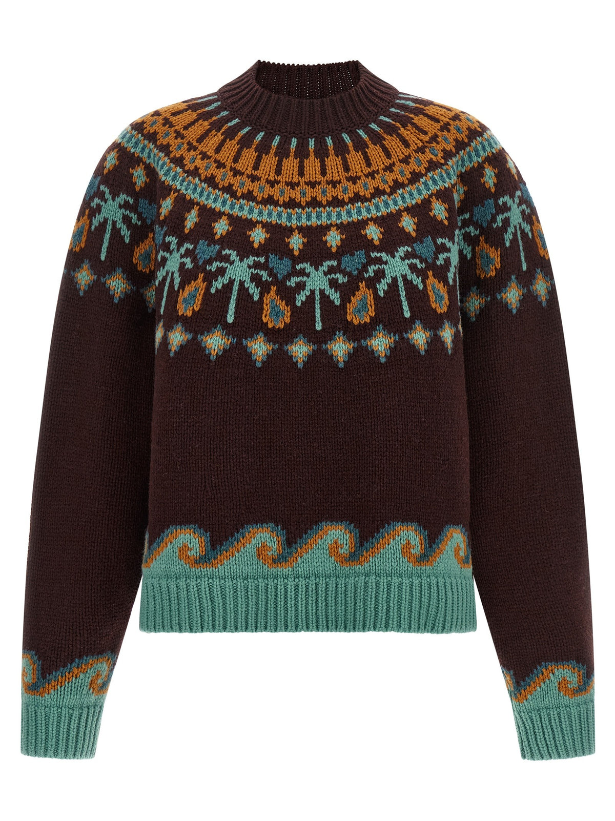 Alanui Sweet Winter Sweater Brown