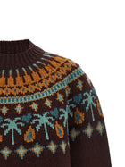 Alanui Sweet Winter Sweater Brown, view 3