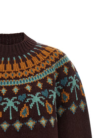 Alanui Sweet Winter Sweater Brown