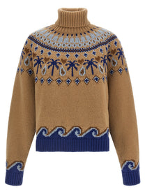 Alanui Sweet Winter Sweater Beige