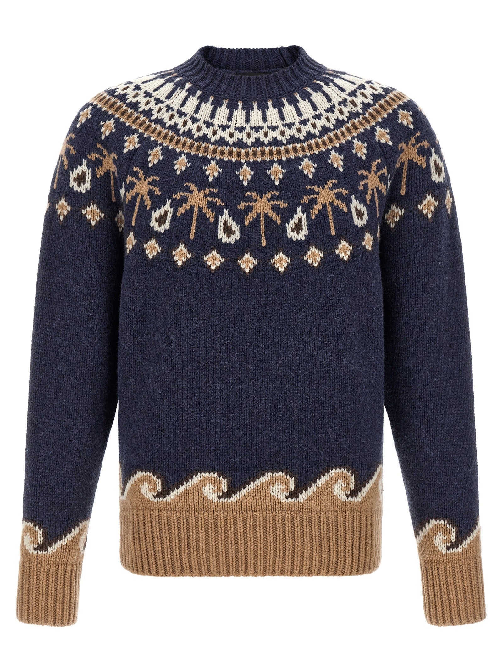 Alanui Sweet Winter Sweater Blue
