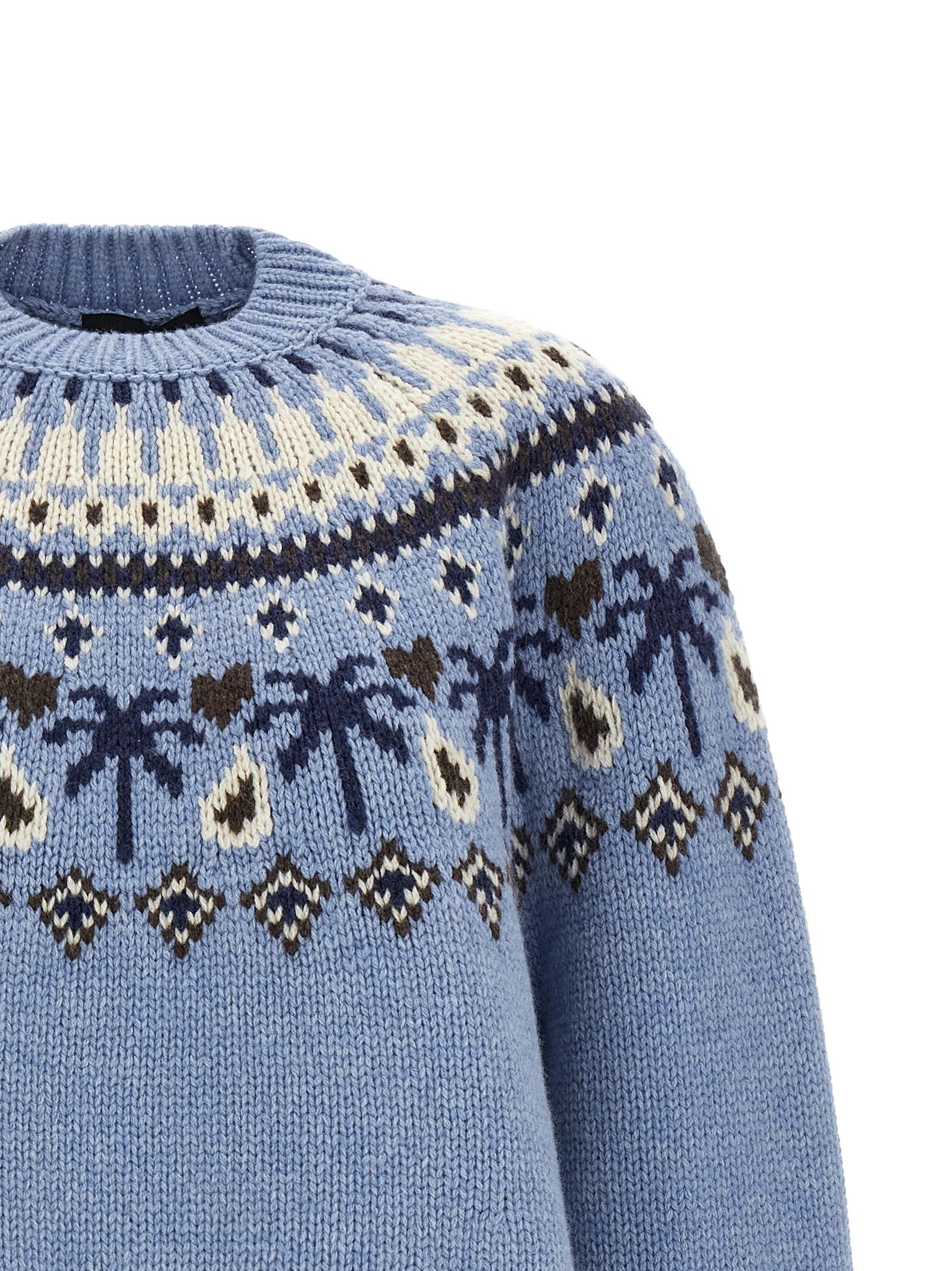 Alanui Sweet Winter Sweater Blue