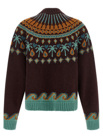 Alanui Sweet Winter Sweater Brown