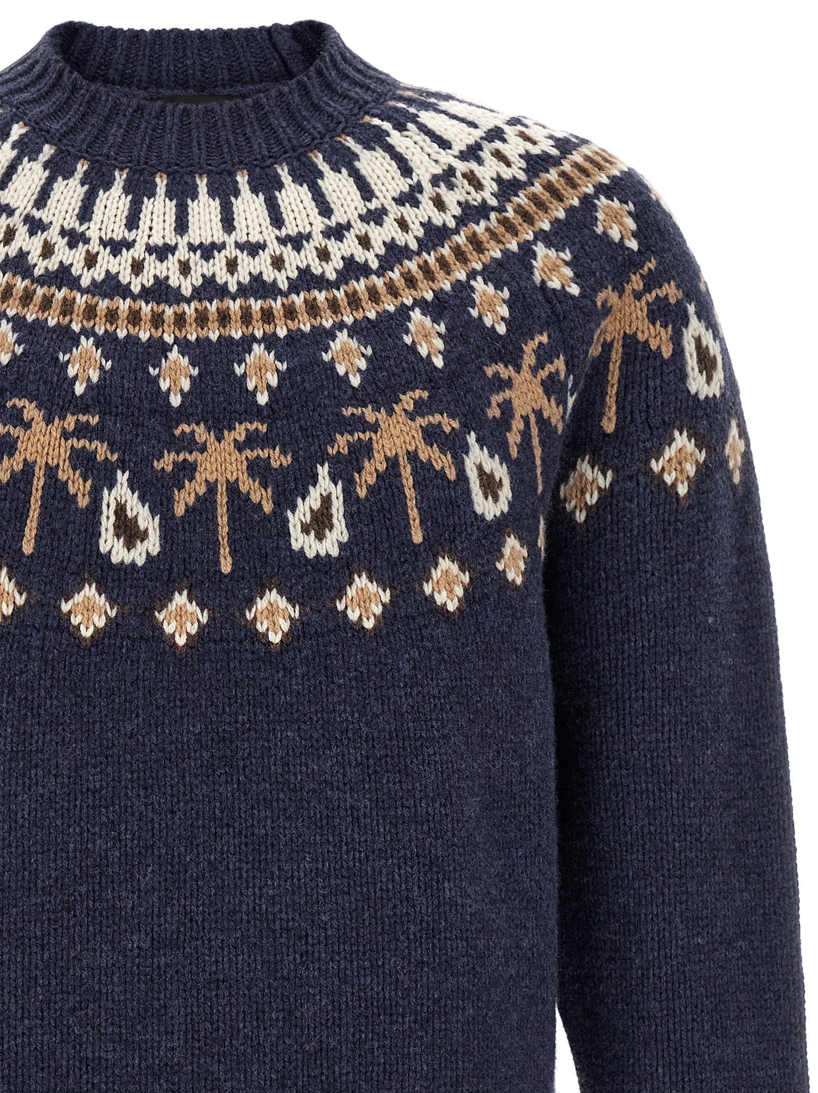 Alanui Sweet Winter Sweater Blue