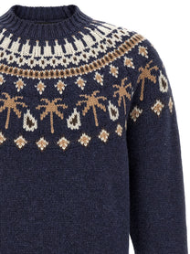 Alanui Sweet Winter Sweater Blue