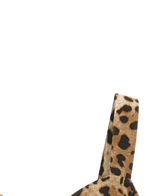 Dolce &amp; Gabbana Sweetheart Neckline Top Brown