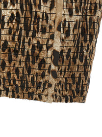 Dolce &amp; Gabbana Sweetheart Neckline Top Brown