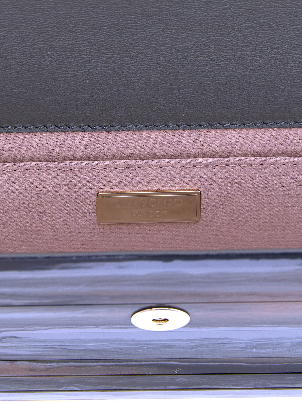 Jimmy Choo Sweetie Clutch Grey, view 4