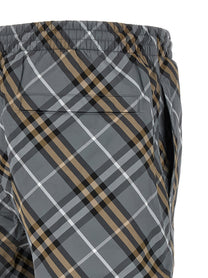 Burberry Swim Check Blue