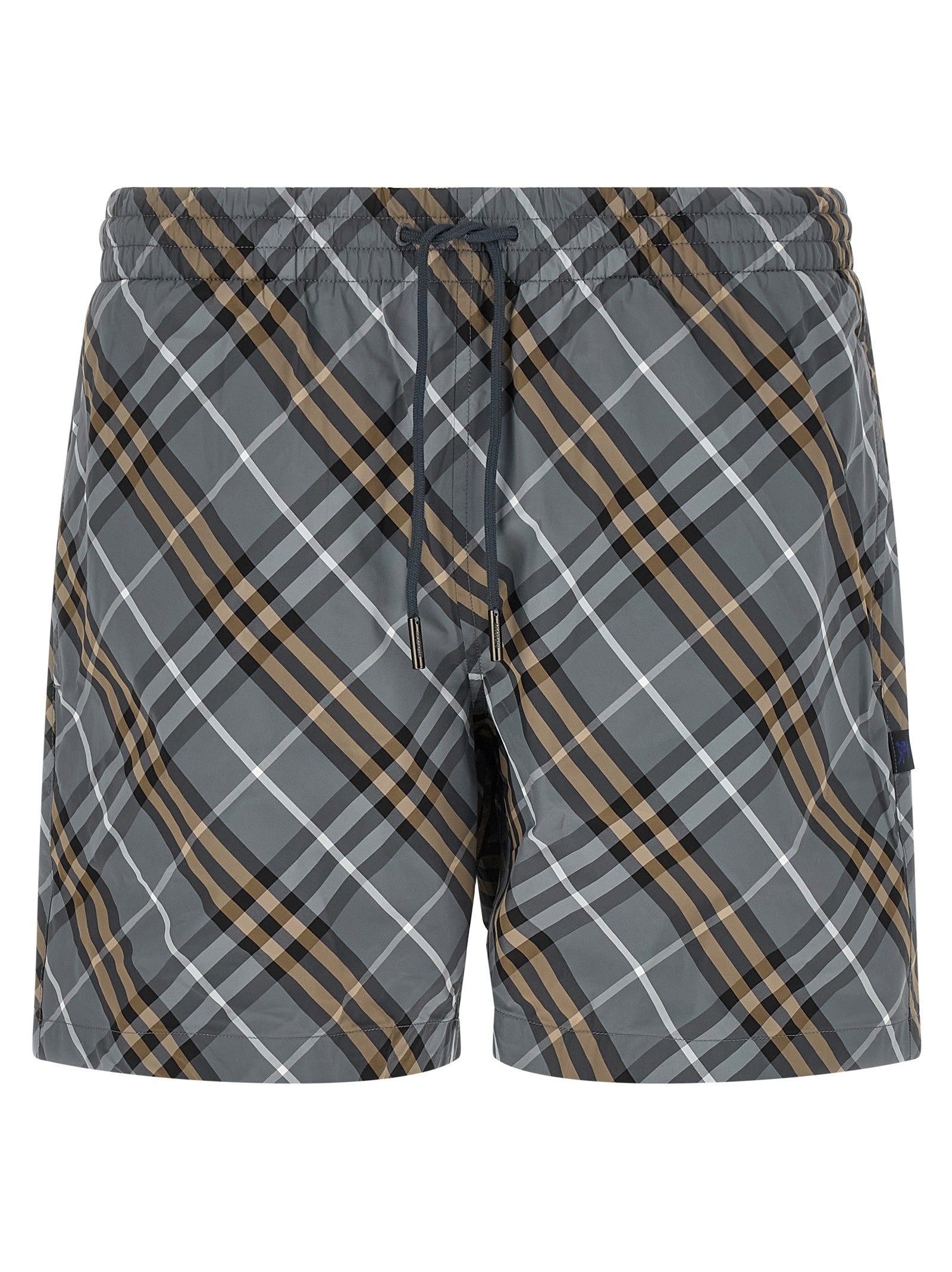 Burberry Swim Check Blue