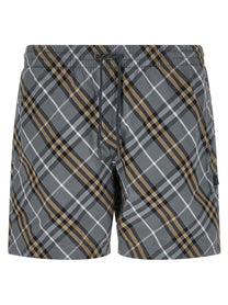 Burberry Swim Check Blue