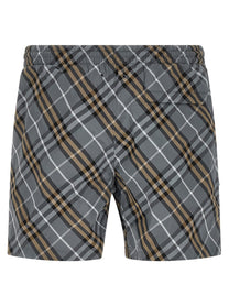 Burberry Swim Check Blue
