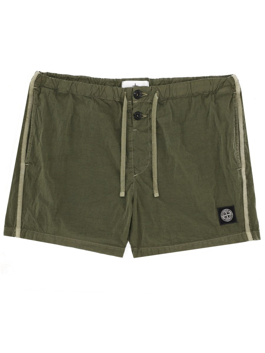 Stone Island Men's Swimsuit Green