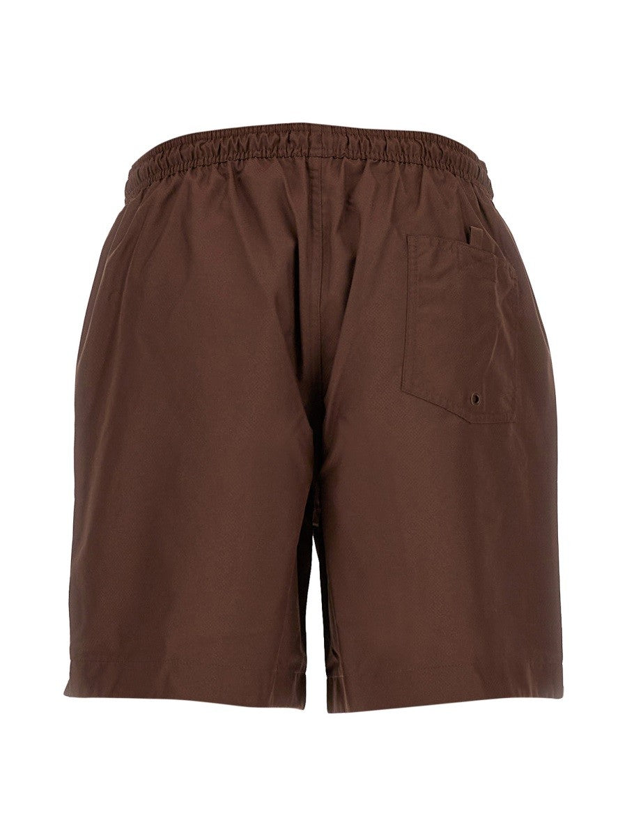 Fred Perry Men's Swimsuit Brown