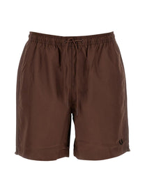 Fred Perry Men's Swimsuit Brown