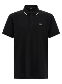 HUGO BOSS Swing Paddy Polo Shirt Black