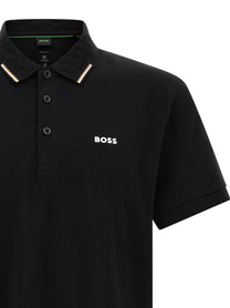 HUGO BOSS Swing Paddy Polo Shirt Black