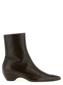 Khaite Sybil Ankle Boots Brown