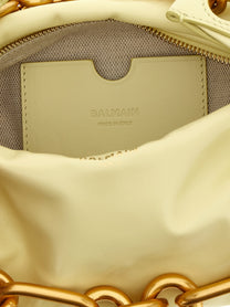 Balmain Sync Mini Handbag Yellow