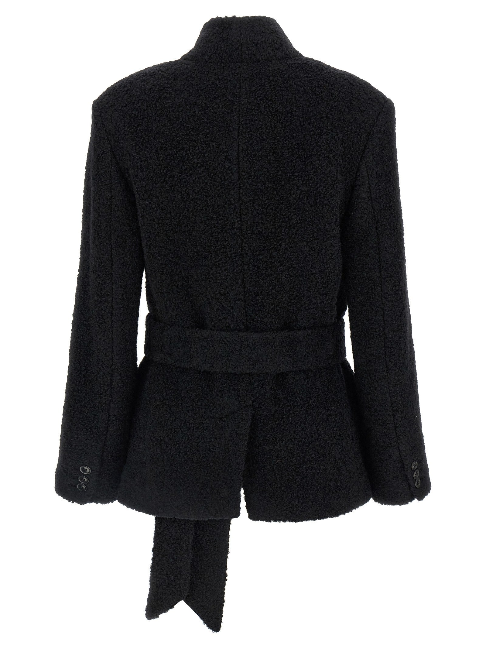 ISABEL MARANT Syndra Belted Blazer Black